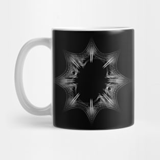 Black Hole Snowflake Mug